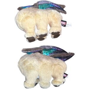 Lot Of 2 Marvel Morris Winged 9” Plush Shang Chi Creature Legend Ten Rings